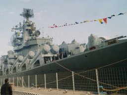 Cerimonie in onore della Marina Militare Russa a Messina, 2006