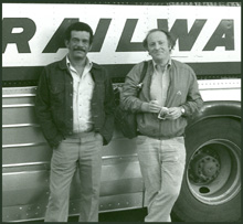 Brodskij con Derek Walcott