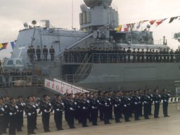 Cerimonie in onore della Marina Militare Russa a Messina, 2006