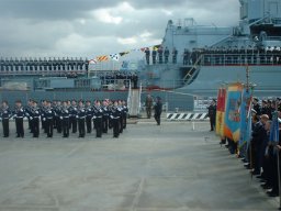 Cerimonie in onore della Marina Militare Russa a Messina, 2006