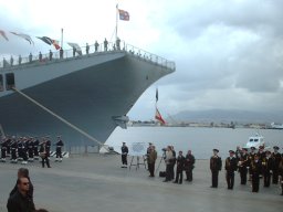 Cerimonie in onore della Marina Militare Russa a Messina, 2006