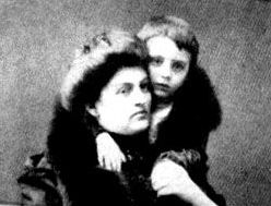 Vasilij Grossman bambino con la madre Ekaterina